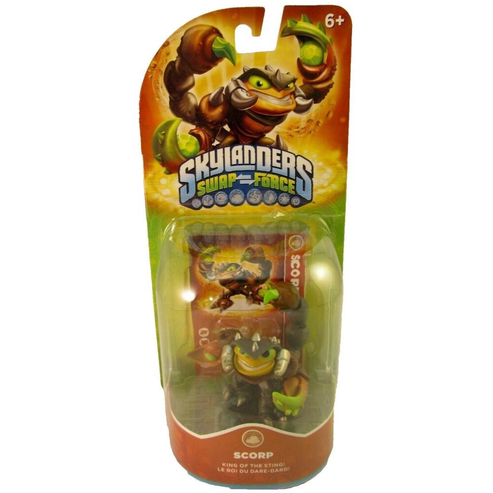 Skylanders Swap Force Scorp Earth New Toys to Life New